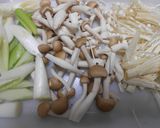 本つゆで豚小間肉きのこ丼作り方4写真