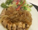 超簡単！とりもも肉のとろとろ玉ねぎ煮作り方15写真