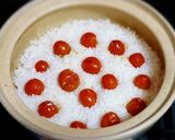 トマトの旨味だけ！トマト土鍋ご飯作り方3写真