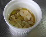 タコと生ハムの冷製ペペロンチーノみんと風作り方1写真