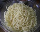 タコと生ハムの冷製ペペロンチーノみんと風作り方7写真