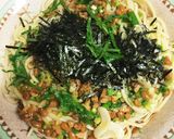 冷、温どちらでも♪イカ納豆スパゲティ作り方7写真