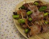 アスパラガスとしいたけの肉巻き作り方6写真