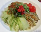 ジュレde焼きナス・冷うどん♪作り方4写真