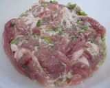 夏のさっぱり焼肉　塩レモン味作り方1写真