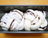 憧れのマーブル模様★あん食パン～HB生地作り方18写真