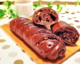 ココアブレッド♡チョコとオレンジピール♡作り方16写真