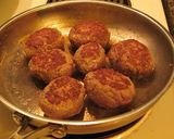 おいものすりおろし煮込みハンバーグ作り方2写真