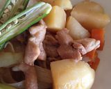 圧力鍋で時短☆お出汁のきいた肉じゃが作り方7写真