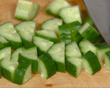 夏野菜と鶏ささみのさっぱりそうめん作り方3写真