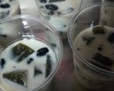 抹茶★ミルクゼリー作り方6写真