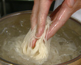 夏野菜と鶏ささみのさっぱりそうめん作り方11写真