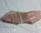簡単鶏むね肉で節約レシピ☆エビチリ風♪作り方1写真