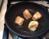夏バテ解消!揚げ焼き豆腐✿生姜トマト添え作り方6写真