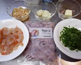 うまっ！大葉が香る♪イカと海老のパスタ作り方1写真