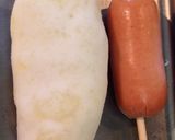 磯辺巻き風♬ポテトもちドッグ作り方2写真