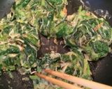 野菜不足解消！モロヘイヤの卵焼き作り方4写真
