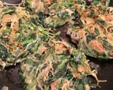 野菜不足解消！モロヘイヤの卵焼き作り方5写真