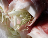 簡単美味しい！お好み焼き風はんぺん豚巻き作り方3写真