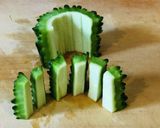超簡単・苦瓜の体すっきりピクルス作り方1写真