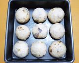【菓子パン】レーズンくるみ★ちぎりパン作り方9写真