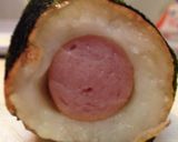 磯辺巻き風♬ポテトもちドッグ作り方5写真