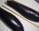 シンプルなダツイモ・ナス・ササゲの煮物作り方3写真