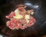 バジルトマト炒め牛丼作り方3写真