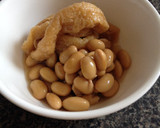 しつとり美味しい大豆とアゲの煮物作り方5写真