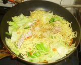 パパのしょうゆ焼きそば作り方3写真