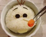 ツムツムオラフ♬アナと雪の女王♬キャラ弁作り方7写真