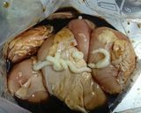 漬けて焼くだけ♪鶏肉のにんにく醤油漬焼♡作り方1写真