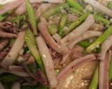いかとアスパラの塩ダレ炒め作り方6写真