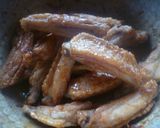 手羽中の甘辛揚げ♪作り方3写真