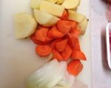 じゃがいもと牛肉で"肉じゃが"作り方1写真