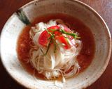 簡単激うま　トマトソーメン　※準流動食作り方2写真