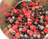 パンケーキにベリーソースを添えて作り方2写真