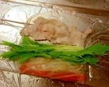 茗荷と冷しゃぶの生春巻き作り方5写真