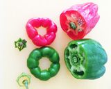 可愛く♡お花のピーマン作り方3写真