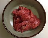 胡椒三色牛作り方2写真