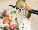 夏野菜と塩トマトのスタミナそうめん作り方6写真