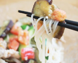 夏野菜と塩トマトのスタミナそうめん作り方6写真