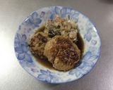 鶏つくねと茄子の煮物作り方4写真