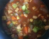 大豆のトマトスープ煮作り方4写真