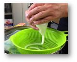介護食　やわらか冷やしぶっかけうどん作り方3写真