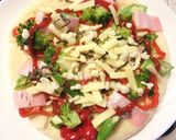 夏野菜たっぷり♡　わが家の和ピザ作り方7写真