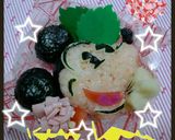 ミッキーマウスのキャラ弁作り方1写真