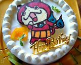 妖怪ウオッチ☆キャラケーキ作り方3写真