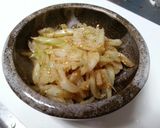 キャベツの芯で一品作り方4写真
