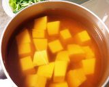 玉子豆腐のすまし汁☆明石焼き風☆作り方2写真